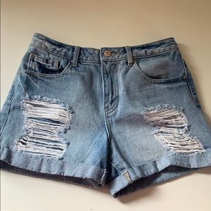 jean shorts